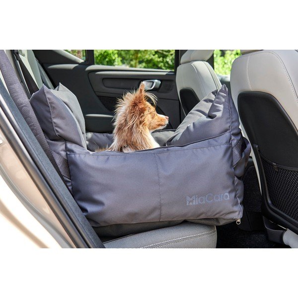 Tmavosivá prepravná taška pre psa 50x50 cm Viaggio Asphalt – MiaCara-image-1