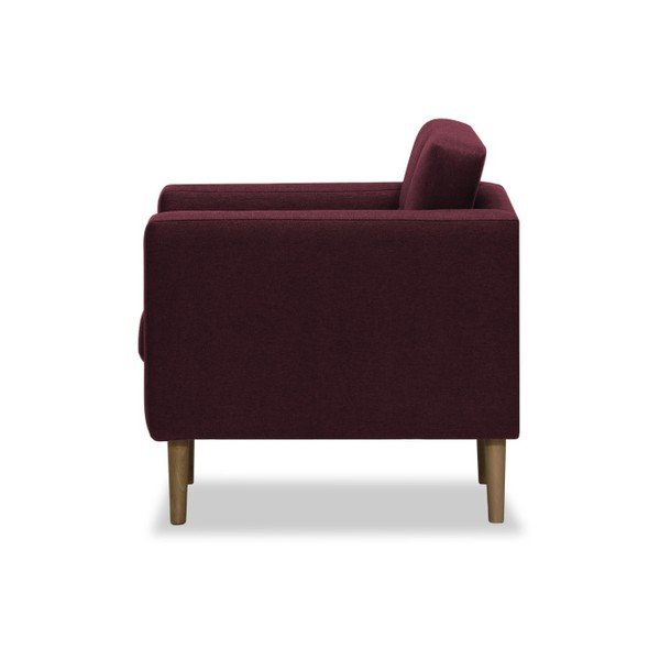 Burgundy kreslo Vivonita Magnus-image-4