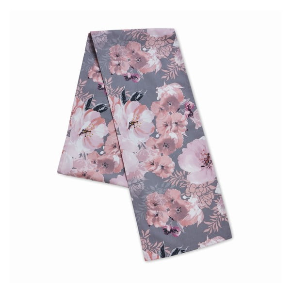 Bavlnený behúň na stôl 32x220 cm Dramatic Floral – Catherine Lansfield-image-1