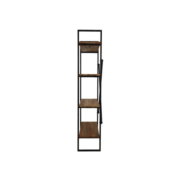 Polica z teakového dreva HSM collection Storage Rack-image-2