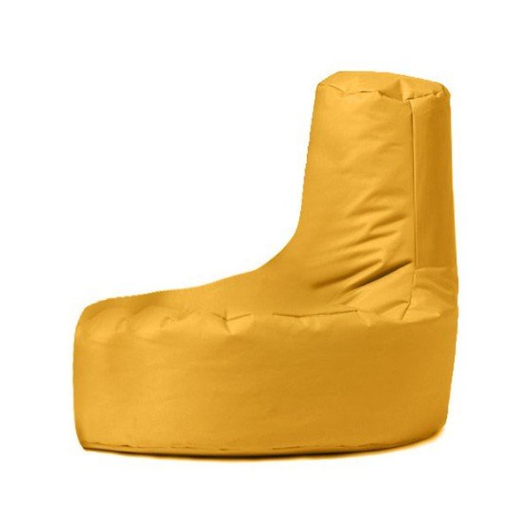 Žltý sedací vak Lina – Floriane Garden