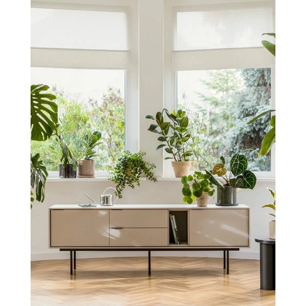 Sivobéžový TV stolík 189x61x42 cm Mod – noo.ma-image-1