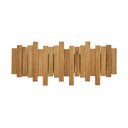 Nástenný vešiak z dubového dreva v prírodnej farbe 3 cm Caltra – House Nordic