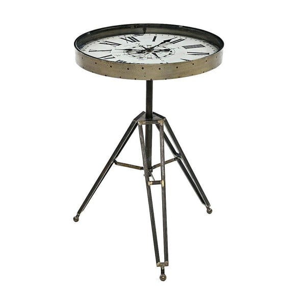 Odkladací stolík s hodinami Clock Table