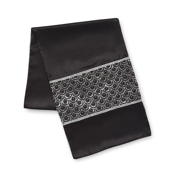 Behúň na stôl z mikrosaténu 32x220 cm Deco Sequin – Catherine Lansfield-image-2