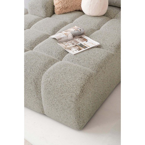 Svetlohnedá rozkladacia modulárna rohová pohovka s úložným priestorom (ľavý roh) Lulu – Miuform-image-4