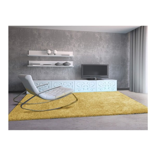 Žltý koberec Universal Aqua, 160 × 230 cm-image-1