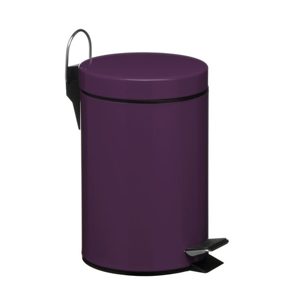 Pedálový kôš Purple, 3 litry