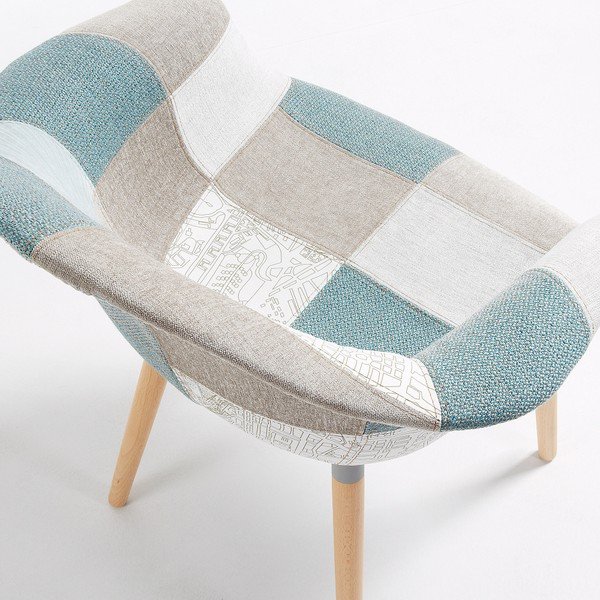 Sada 2 modro-sivých jedálenských stoličiek La Forma Kenna-image-4