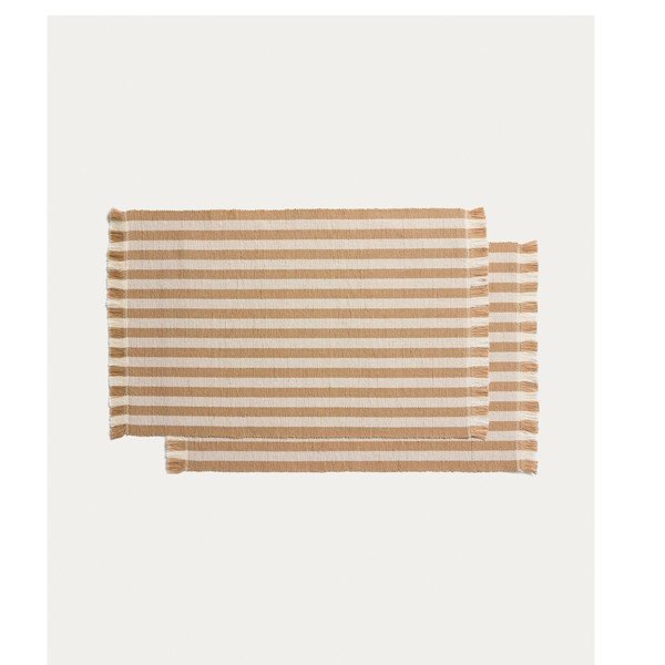 Látkové/z juty prestieranie 2 ks 35x50 cm Daltan – Kave Home