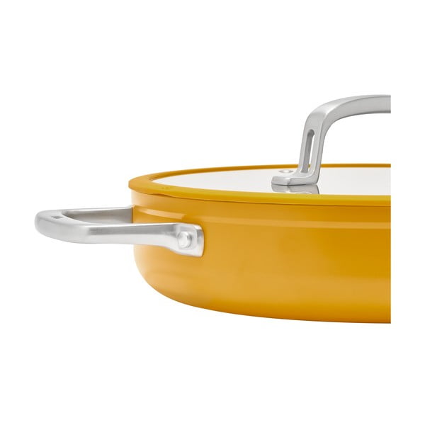 Panvica s pokrievkou/s keramickým povrchom ø 28 cm tegame Meda 3.0 – FABINI-image-4