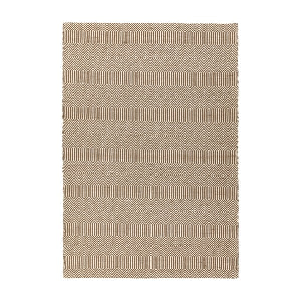 Svetlohnedý vlnený koberec 200x300 cm Sloan – Asiatic Carpets