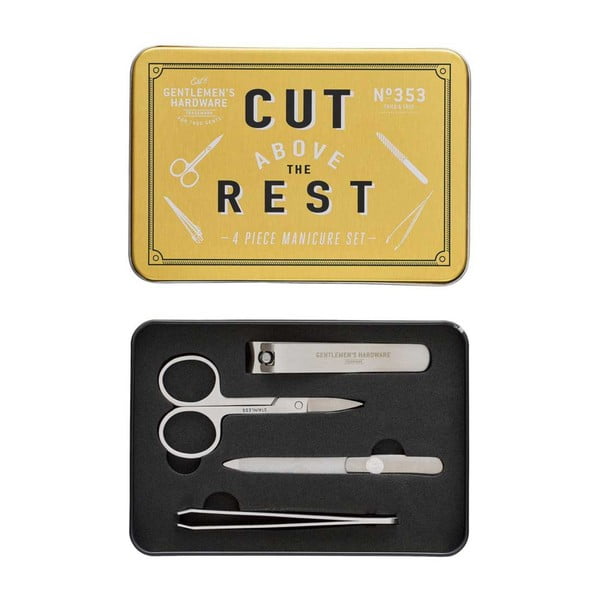 Cestovná manikúra v plechovej škatuľke Gentlemen´s Harware-image-2