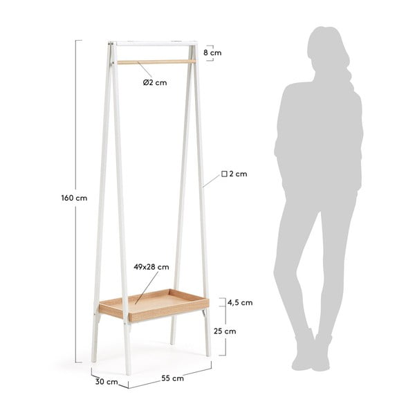 Vešiak Kave Home Belgrad Bow-image-4