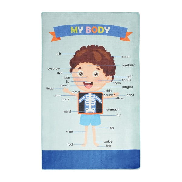 Detský koberec My Body, 100 × 160 cm