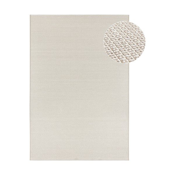 Krémovobéžový koberec vhodný aj na von Elle Decoration Secret Millau, 140 × 200 cm