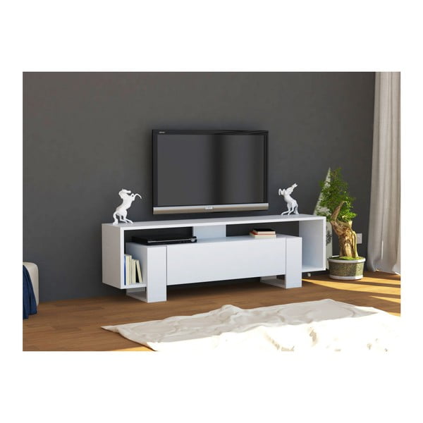 Biela TV komoda Mery-image-3