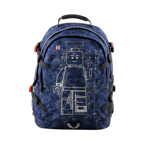 Modrý detský batoh LEGO® Tech Teen