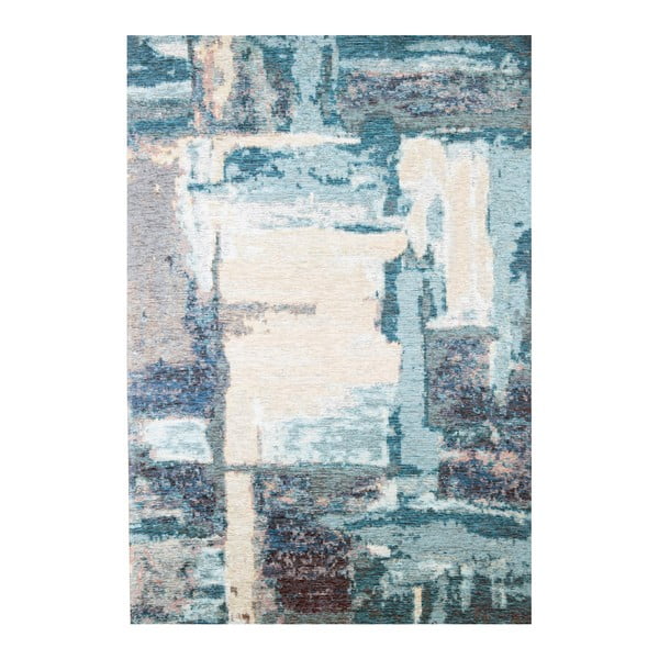 Modrý koberec Eco Rugs Xavy, 80 × 150 cm