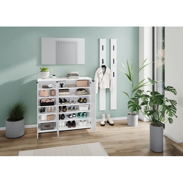 Biela skrinka na topánky Stanton – Germania-image-4