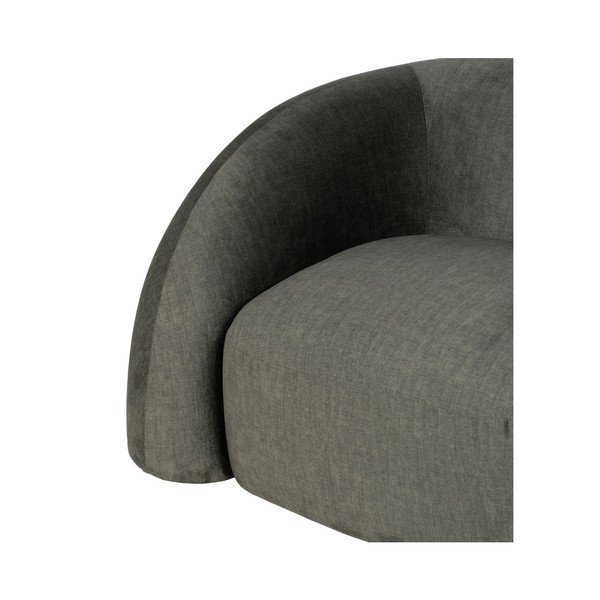 Tmavozelené zamatové kreslo Archie – Ixia-image-4