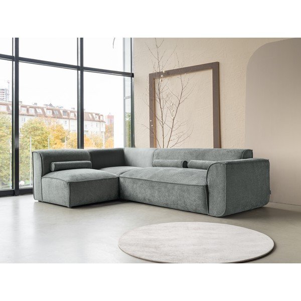 Svetlozelená rohová pohovka (ľavý roh) Flex Felix – Miuform-image-3