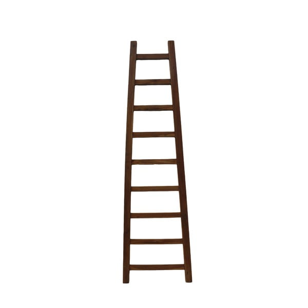 Dekoratívny rebrík z teakového dreva, výška 195 cm
