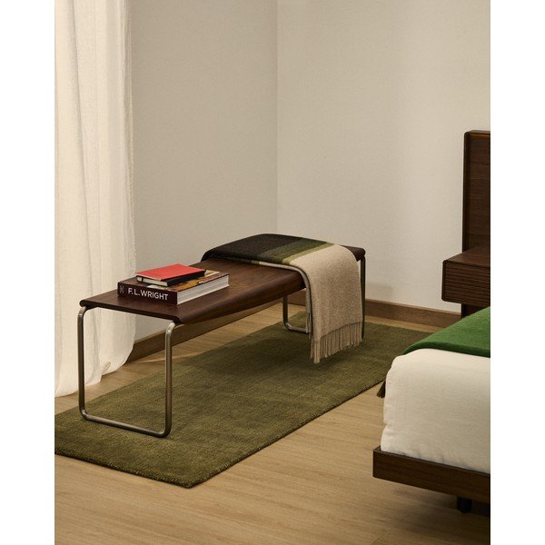 Zelený behúň 80x200 cm Empuries – Kave Home-image-1
