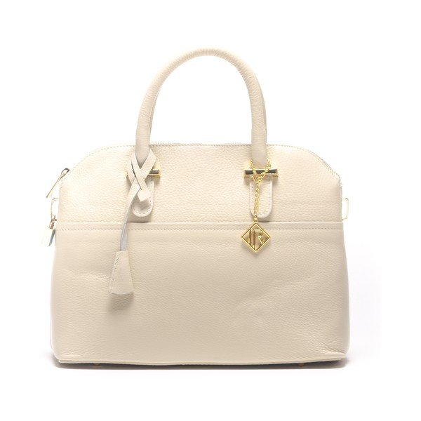 Kožená kabelka Isabella Rhea 1095 Beige
