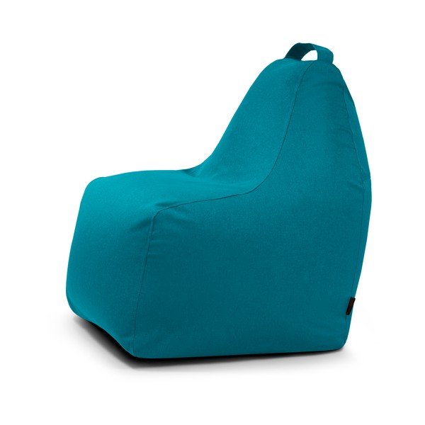 Tyrkysovomodrý sedací vak Play Amuse – SLOWDOWN