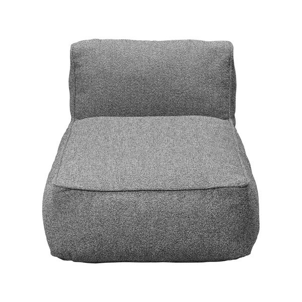 Sivý modul záhradnej pohovky (s leňoškou) Grow – Blomus