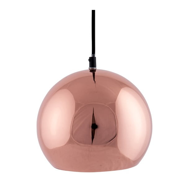 Závesné svetlo Copper Ball, 15 cm