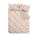 Oranžové/béžové obliečky na dvojlôžko 200x200 cm Woodland Fox – Catherine Lansfield