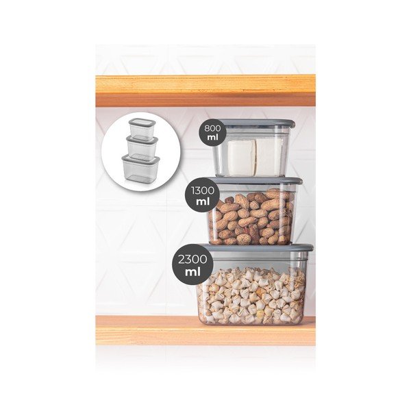 Dózy na potraviny v súprave 3 ks – Hermia-image-2