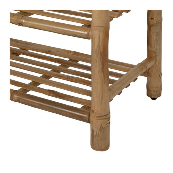 Bambusová predsieňová zostava v prírodnej farbe 70x175x32 cm Manali – Ixia-image-4