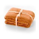 Tmavooranžová deka z mikrovlákna DecoKing Henry, 220 x 240 cm