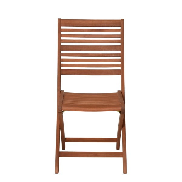 Drevené záhradné stoličky v prírodnej farbe v sade 2 ks Savannah – Garden Pleasure-image-1