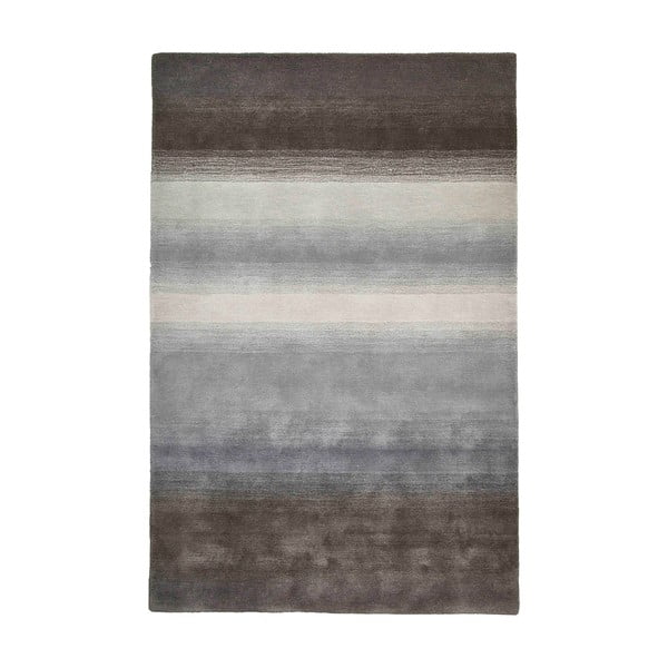 Šedý vlnený koberec 170x120 cm Elements - Think Rugs