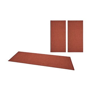 Súprava 3 červených behúňov BT Carpet Casual