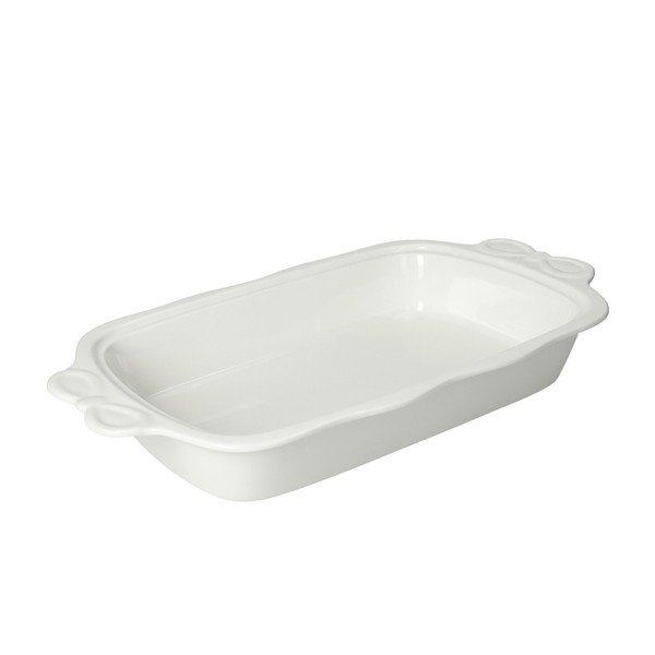 Zapekacia misa z kostného porcelánu 23x37,5 cm Fiocco – Brandani