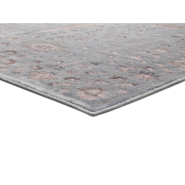 Sivý koberec z viskózy Universal Lara Ornament, 120 x 170 cm-image-2