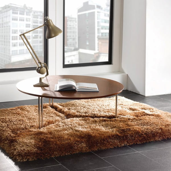 Karamelovohnedý koberec Flair Rugs Pearl, 120 x 170 cm