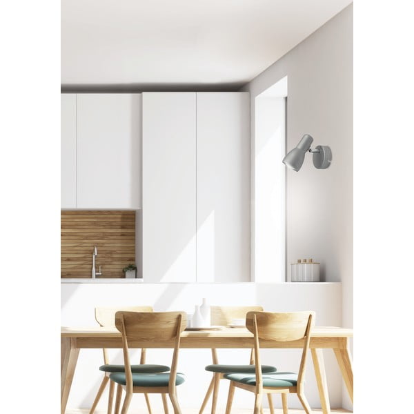 Nástenné svietidlo v matne striebornej farbe Picardo – Candellux Lighting-image-1