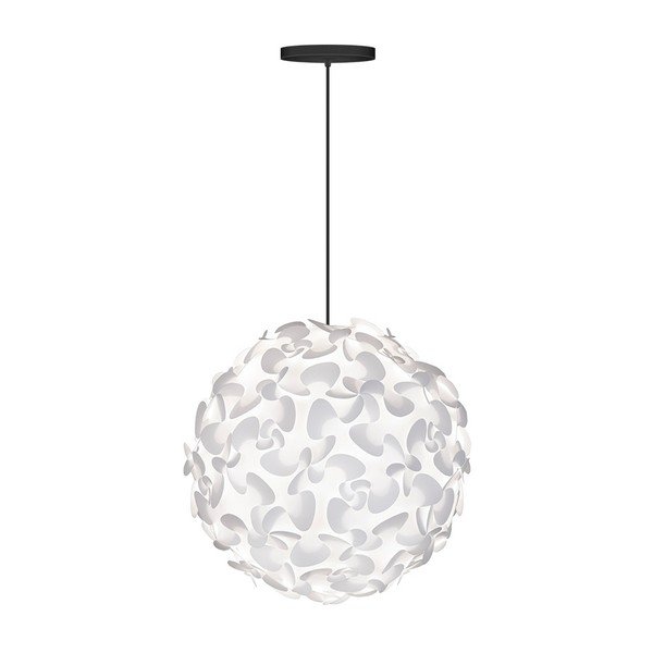 Biele stropné tienidlo UMAGE Lora, Ø 45 cm-image-3
