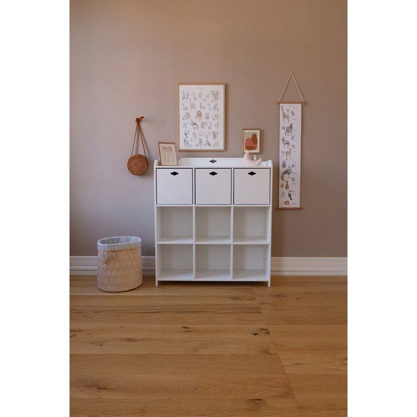 Biely detský úložný box 30x30x30 cm Luca – Cam Cam Copenhagen-image-3