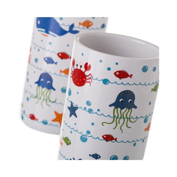 Biela súprava doplnkov do kúpeľne Aquario – Casa Selección-image-1