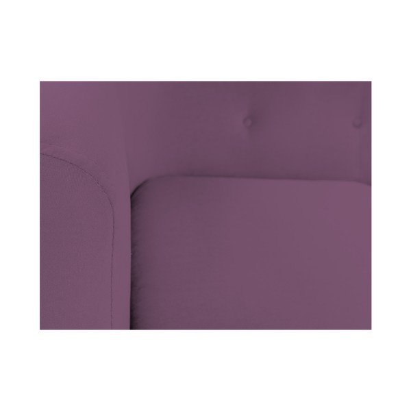 Fialové kreslo Kooko Home Love-image-1