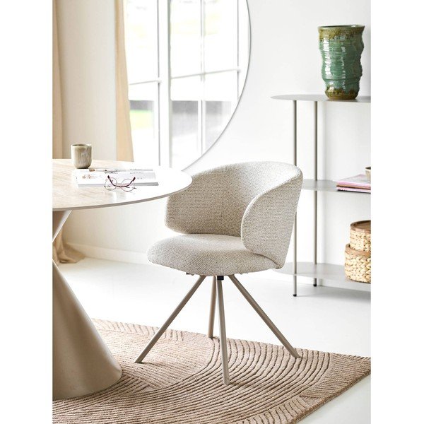 Béžová čalúnená jedálenská stolička Fulham – House Nordic-image-1