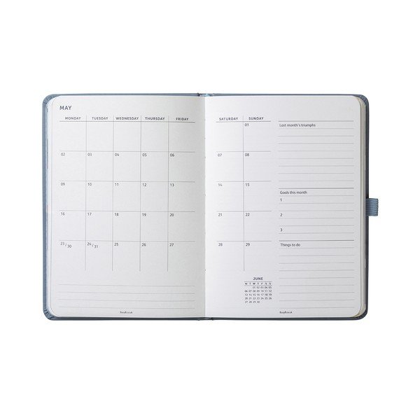 Plánovací diár Busy B Goals Diary Periwinkle-image-4