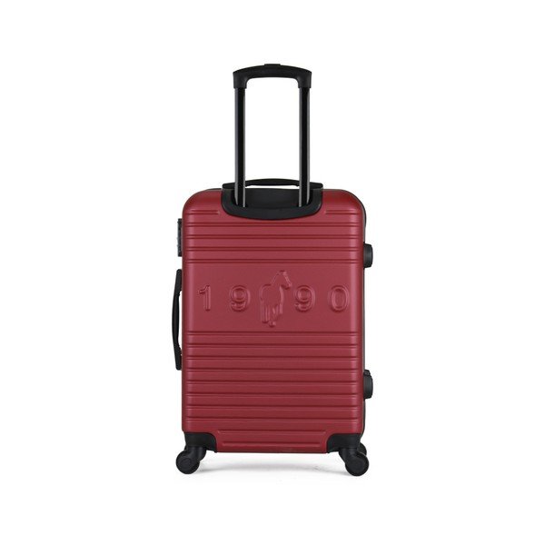 Tmavovínový cestovný kufor na kolieskach GENTLEMAN FARMER Carro Valise Cabine, 36 l-image-2